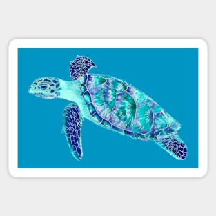 Blue turtle Sticker